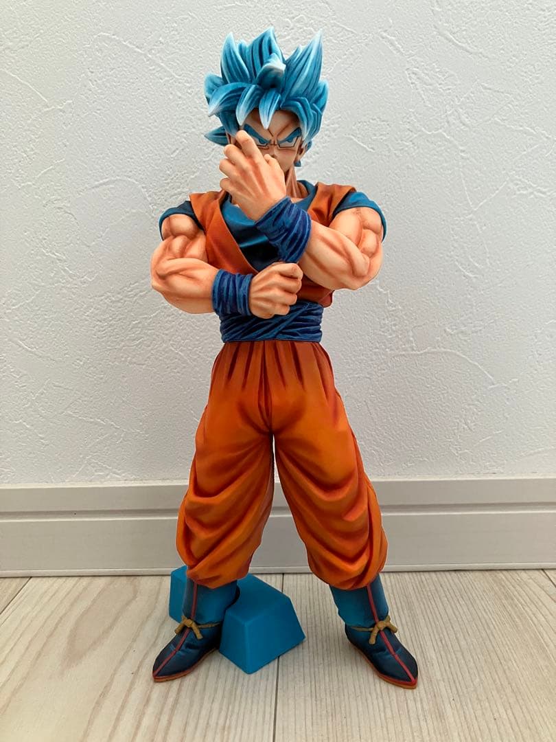 C賞 超サイヤ人ゴッド　孫悟空　フィギュア　ドラゴンボールメモリーズ　リペイント