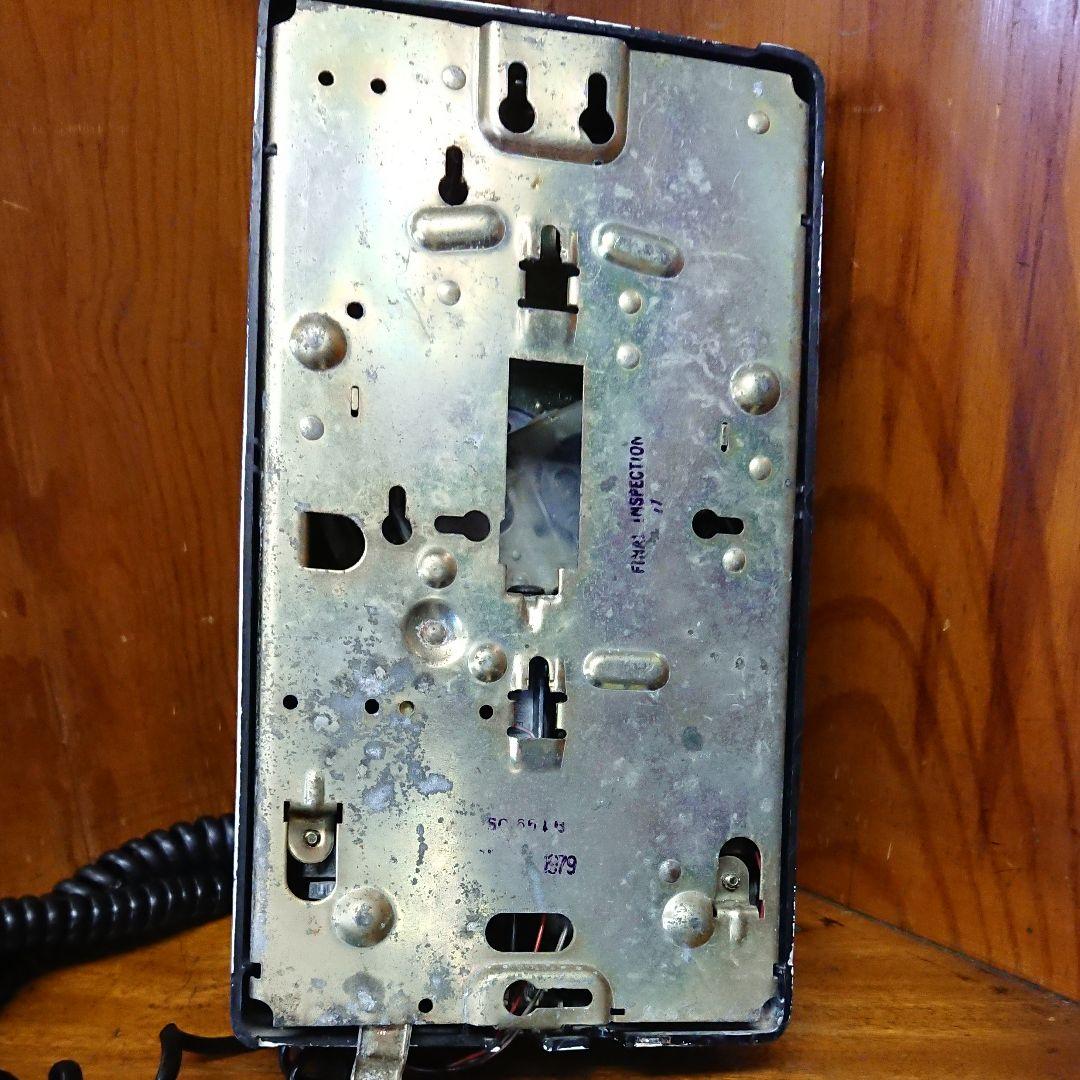 軍払い下げ品、壁掛け電話