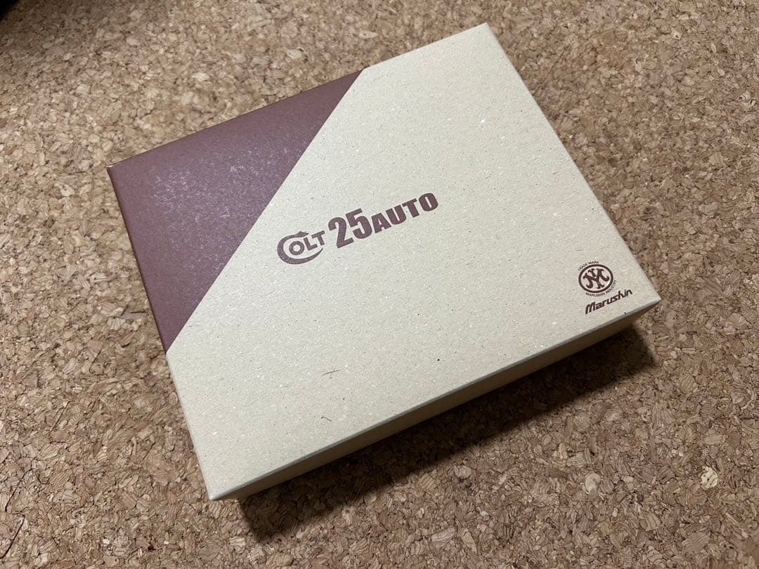 マルシン　コルト25オート　Wディープブラック モデルガン　新品未発火