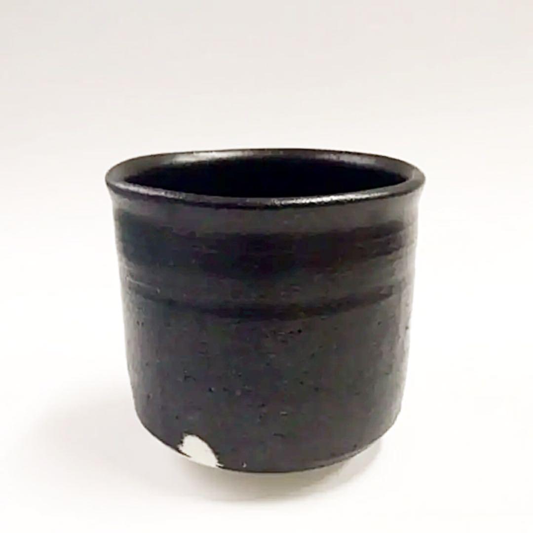 【未使用】  戸田守宣 瀬戸黒茶碗 共箱