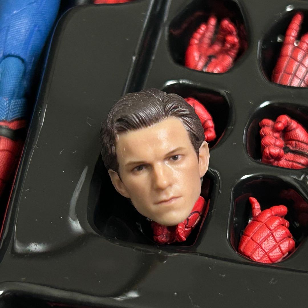 MAFEX スパイダーマン ホームカミング カスタムヘッド付き