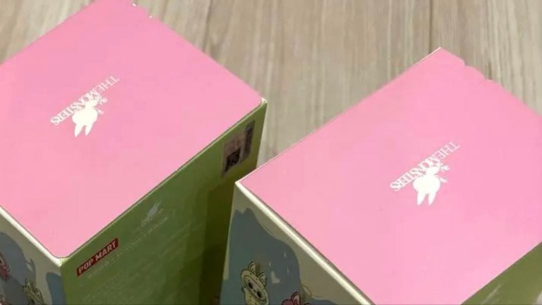 POPMART LABUBU マカロン ぬいぐるみ 未開封4個　セット　ランダム