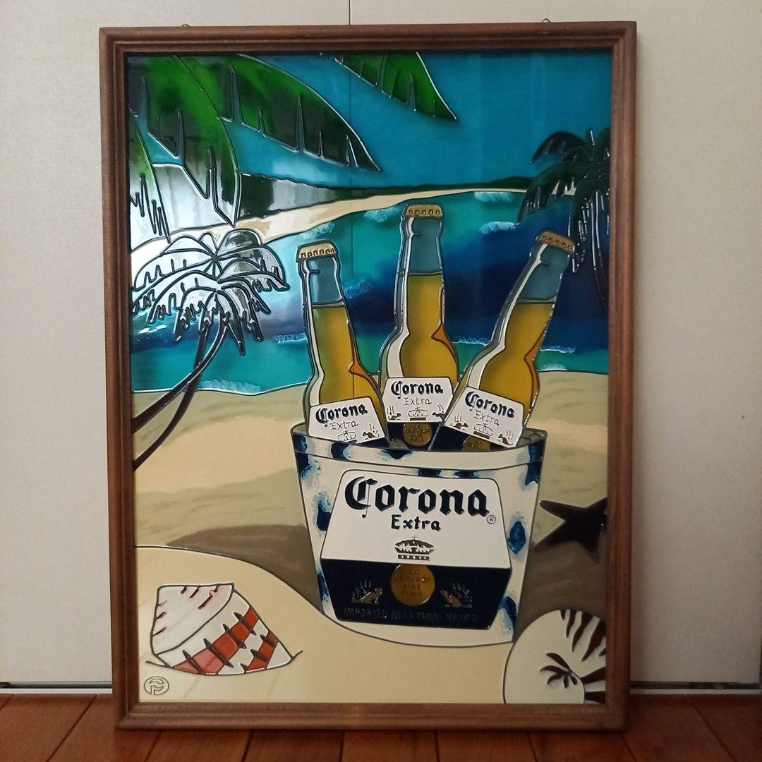 CORONA EXTRA BEER コロナビール ステンドグラス