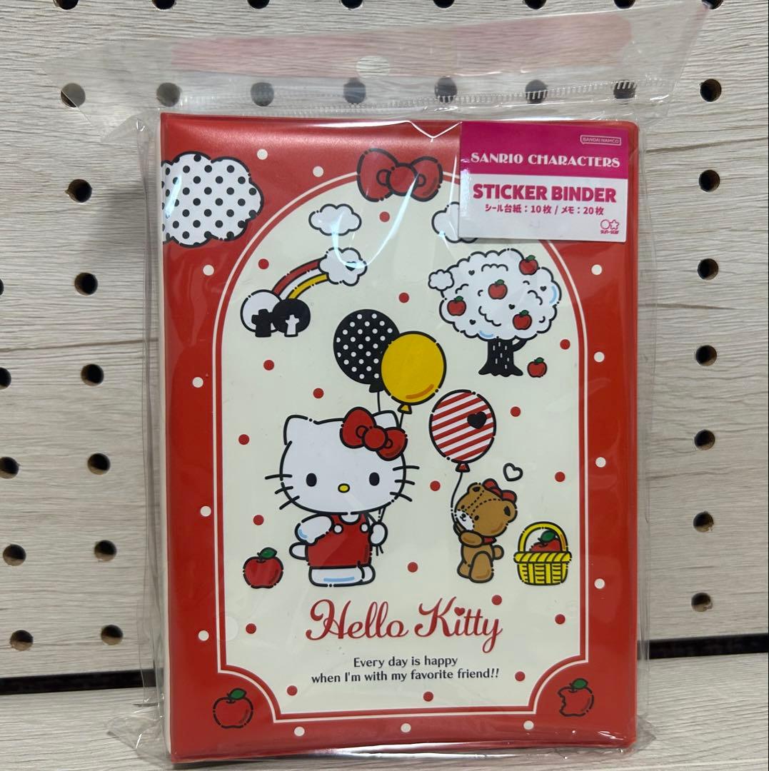 【匿名発送】新品未開封‼️ハローキティシール１５点セット　シール帳　おはじきシール