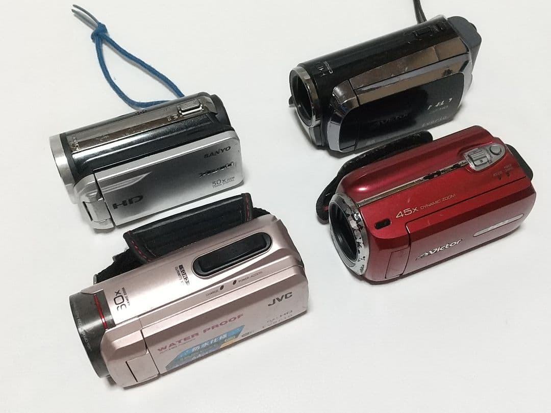 JVC ビデオカメラ 45倍 60倍ズーム　ジャンク