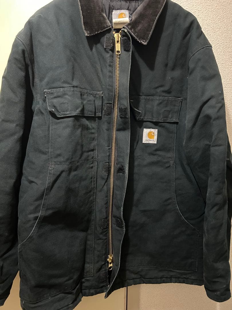 【雰囲気抜群】Carhartt トラディショナルコートワークジャケット L 古着