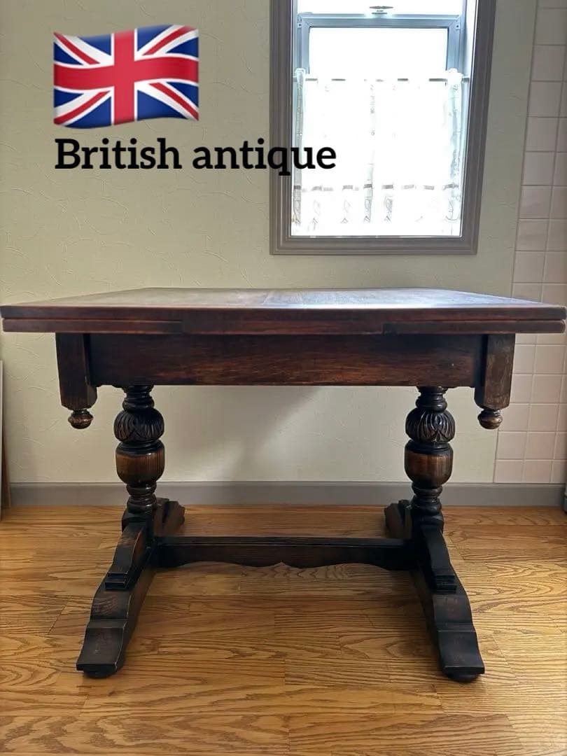 英国 30‘s ドローリーフテーブル⭐︎UK アンティークカントリー イギリス