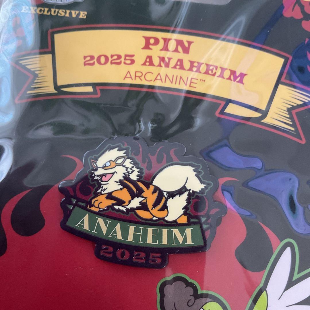 現地販売品★Pokémon wcs2025 ロカビリーピカチュウストラップピンズ