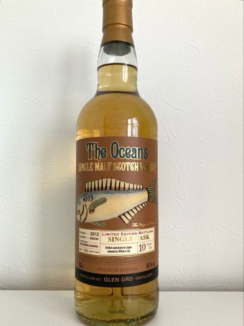 オーシャンズ グレンオード 2012 10年 バーボンバレル 700ML