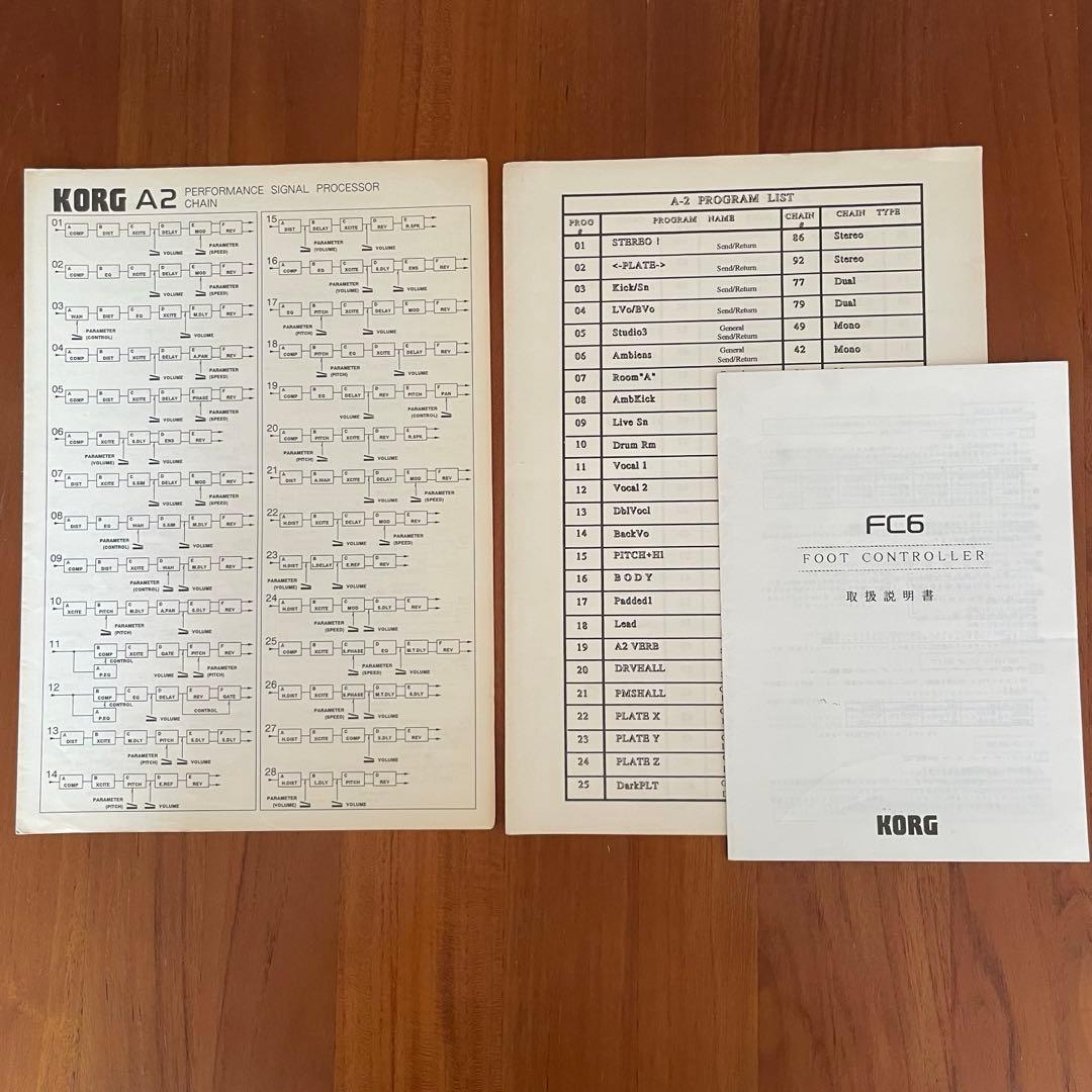 KORG A2 マルチエフェクター