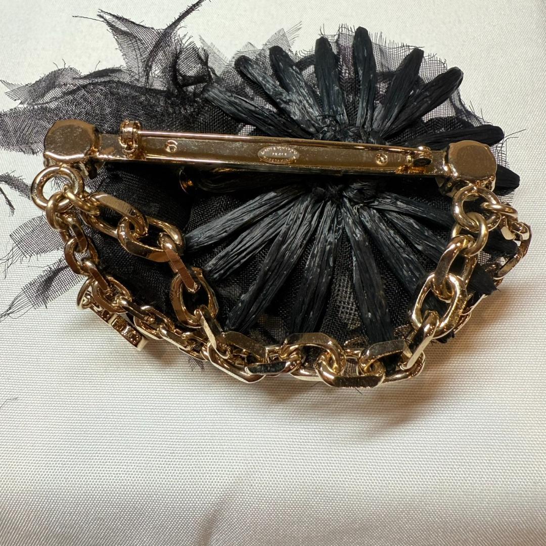 Louis Vuitton ヴィトン フラワーコサージュ ブローチ モノグラム