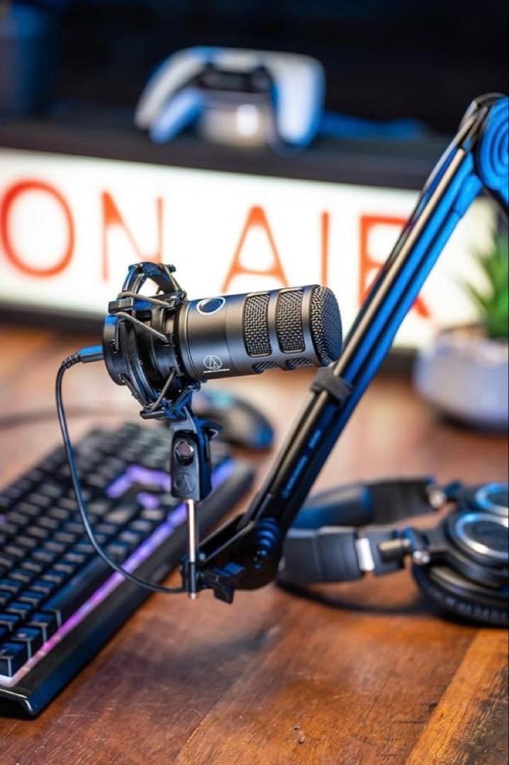 オーディオテクニカ ダイナミックマイク ゲーミング 配信用 USB ライブ配信