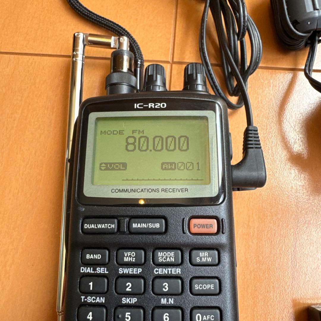 ICOM　IC-R20広帯域受信機