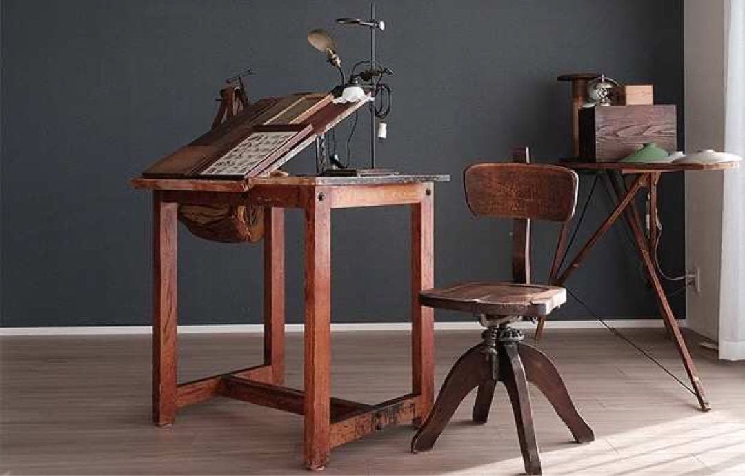 アメリカ製ヴィンテージ木製製図台 1960年代 店舗ディスプレイに最適