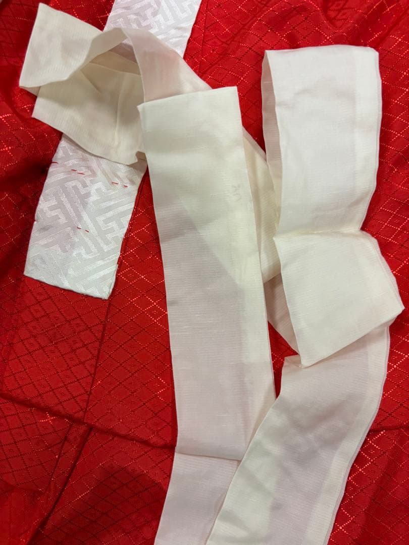 七五三　3歳女の子　着物・袴セット　ひさかたろまん　手鞠　アイボリー　八重桜