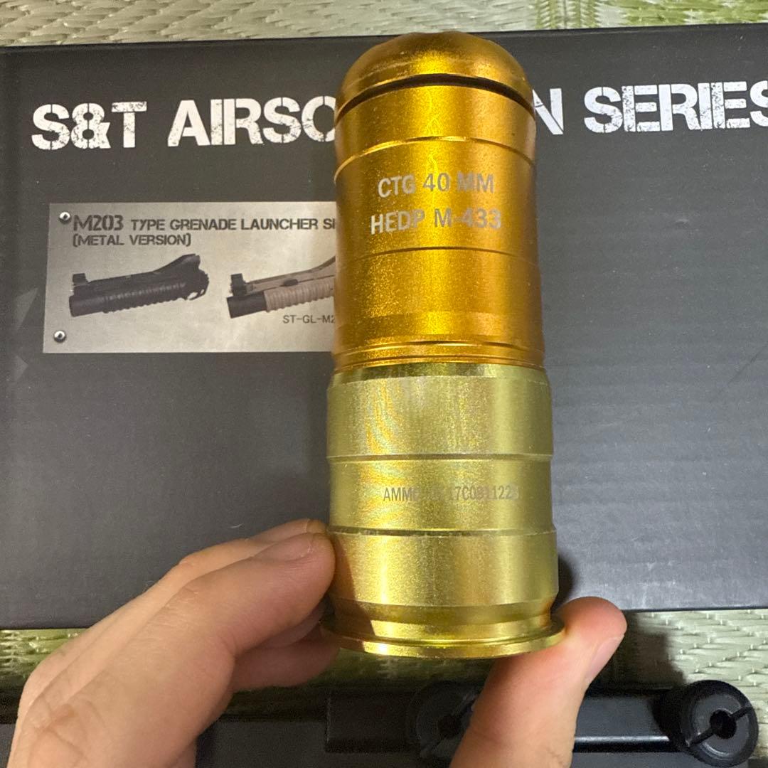 S&T M203 グレネードランチャー G&P モスカート