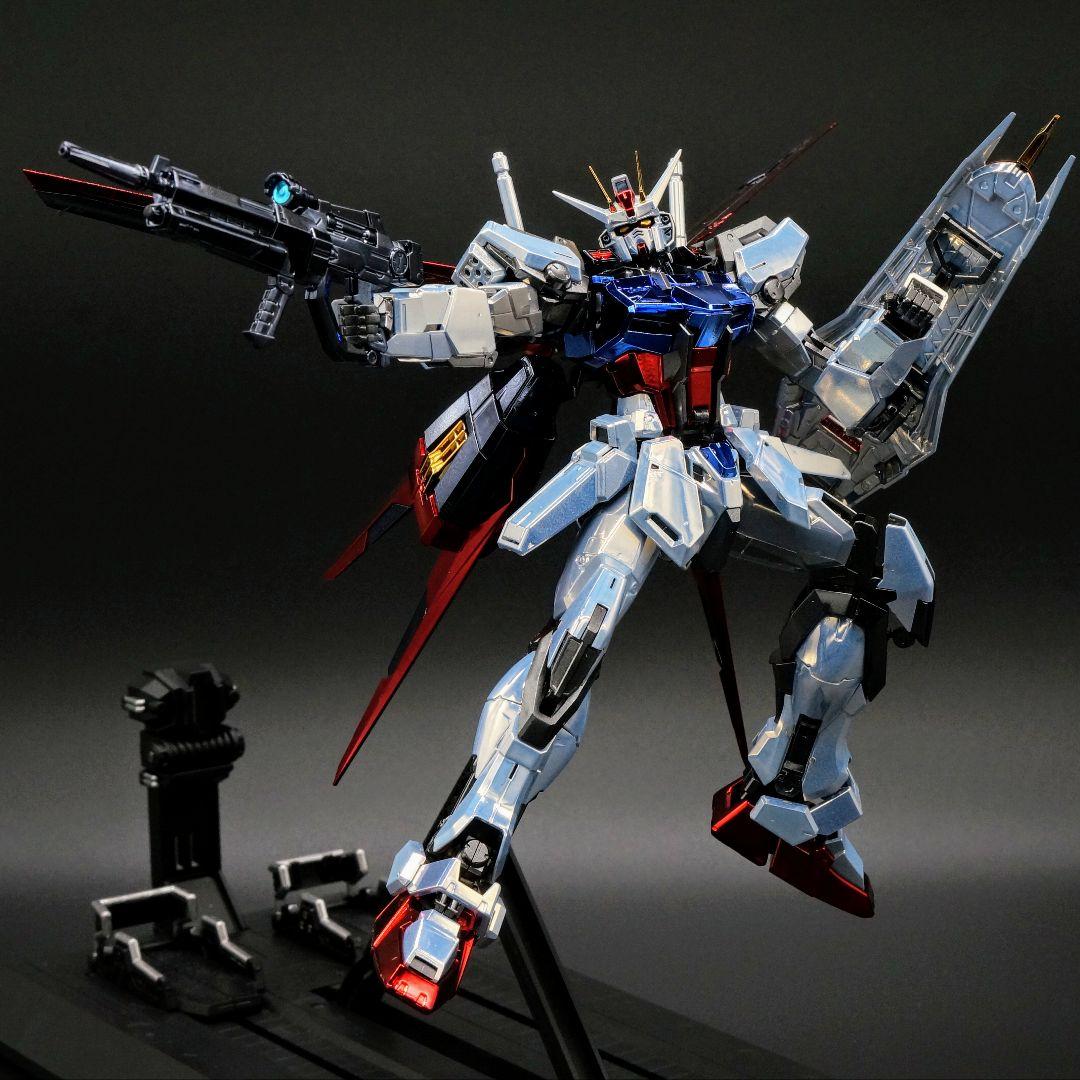 ガキマガリ【メッキ仕様】MG パーフェクト ストライクガンダム 完成品