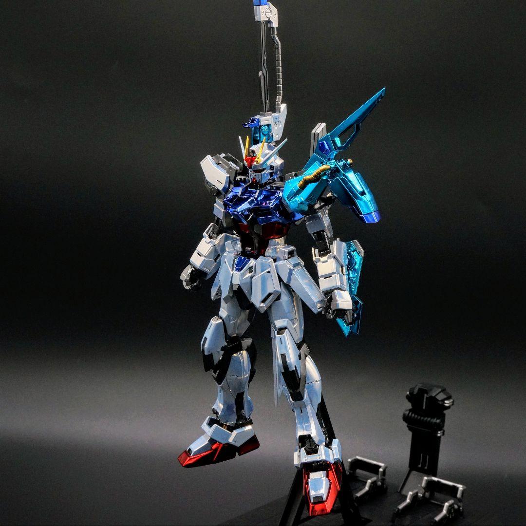 ガキマガリ【メッキ仕様】MG パーフェクト ストライクガンダム 完成品