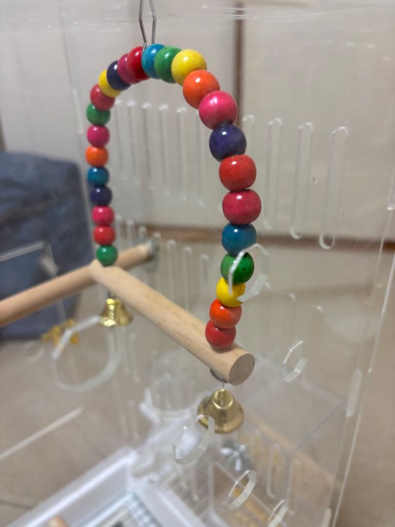 ◼︎リコ◼︎ 透明アクリル鳥かご