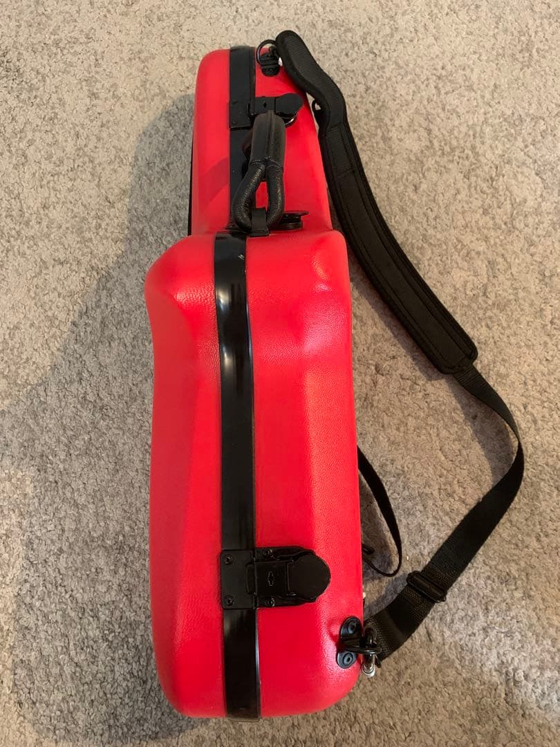 【美品】Bam Cabine サックスケース 赤