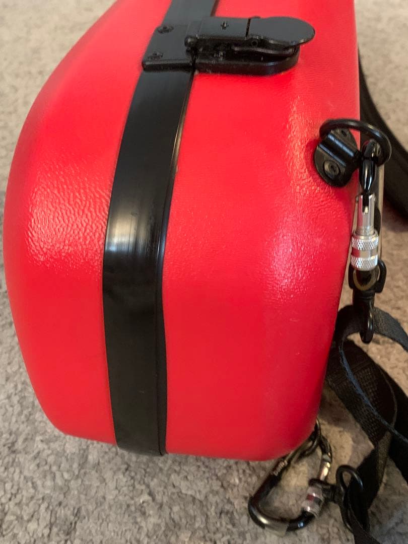 【美品】Bam Cabine サックスケース 赤