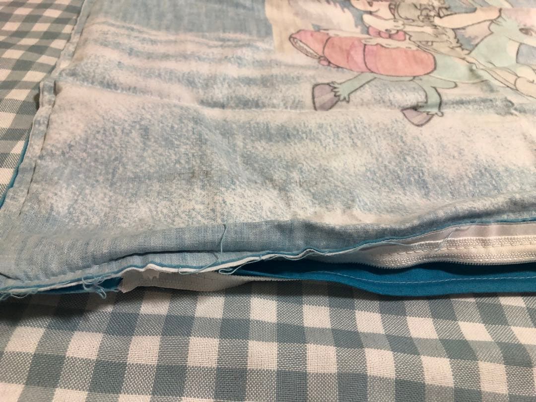 ★激レア★ 青いブリンク クッションカバー 当時物 手塚治虫