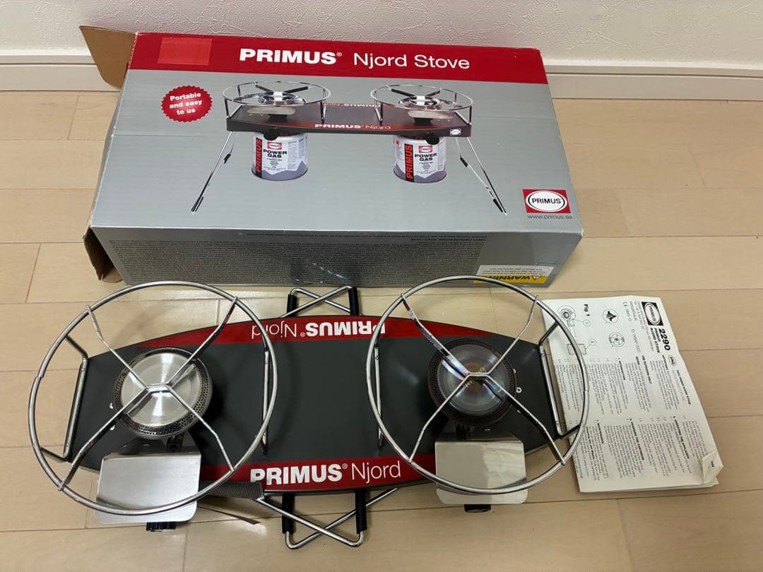 【美品】プリムス ニョルド PRIMUS Njord Stove 元箱・説明書付