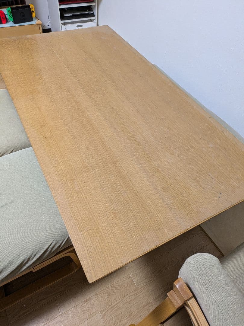 無印良品ダイニングテーブル5点セット1500×800