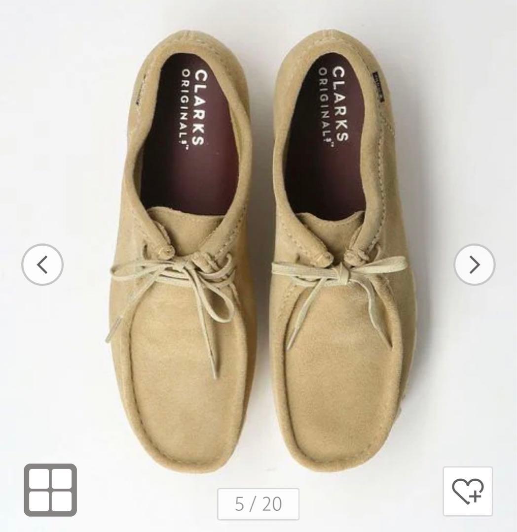 （即発送！）＜CLARKS＞ ワラビー ゴアテックス