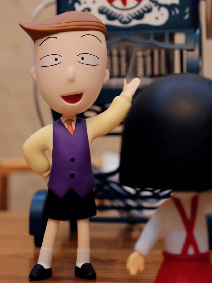 花輪くん　プレゼント　お飾り　フィギュア　おもちゃ　正規ライセンス　25cm