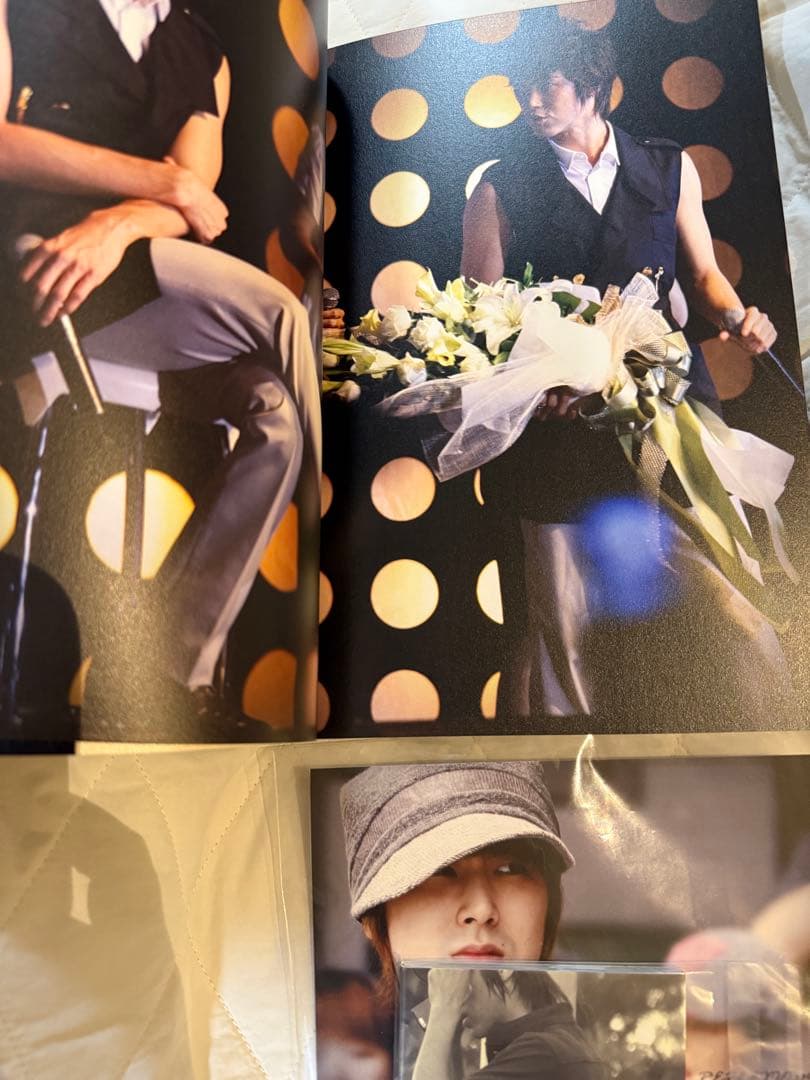 激レア　東方神起　ユノ　韓国ペンカフェ写真集