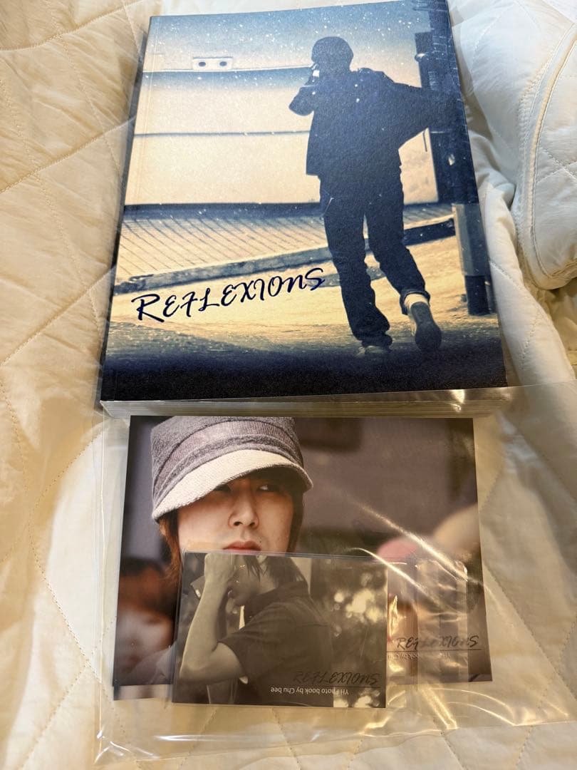 激レア　東方神起　ユノ　韓国ペンカフェ写真集