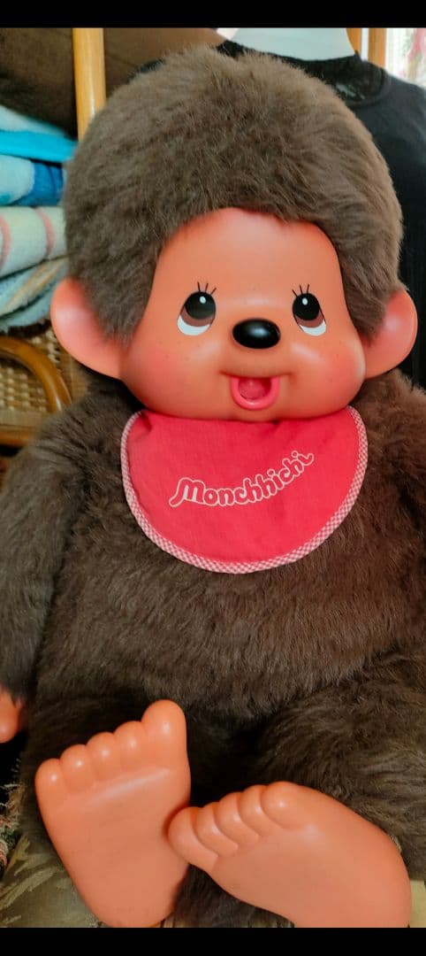 Monchhichi モンチッチ特大ぬいぐるみ