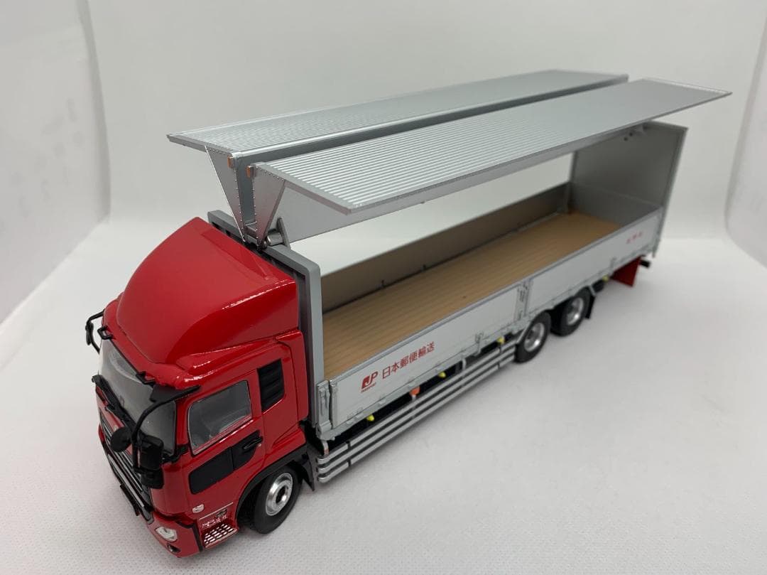 204-001 京商 1/43 UDトラックス Quon 日本郵便運送 レッド