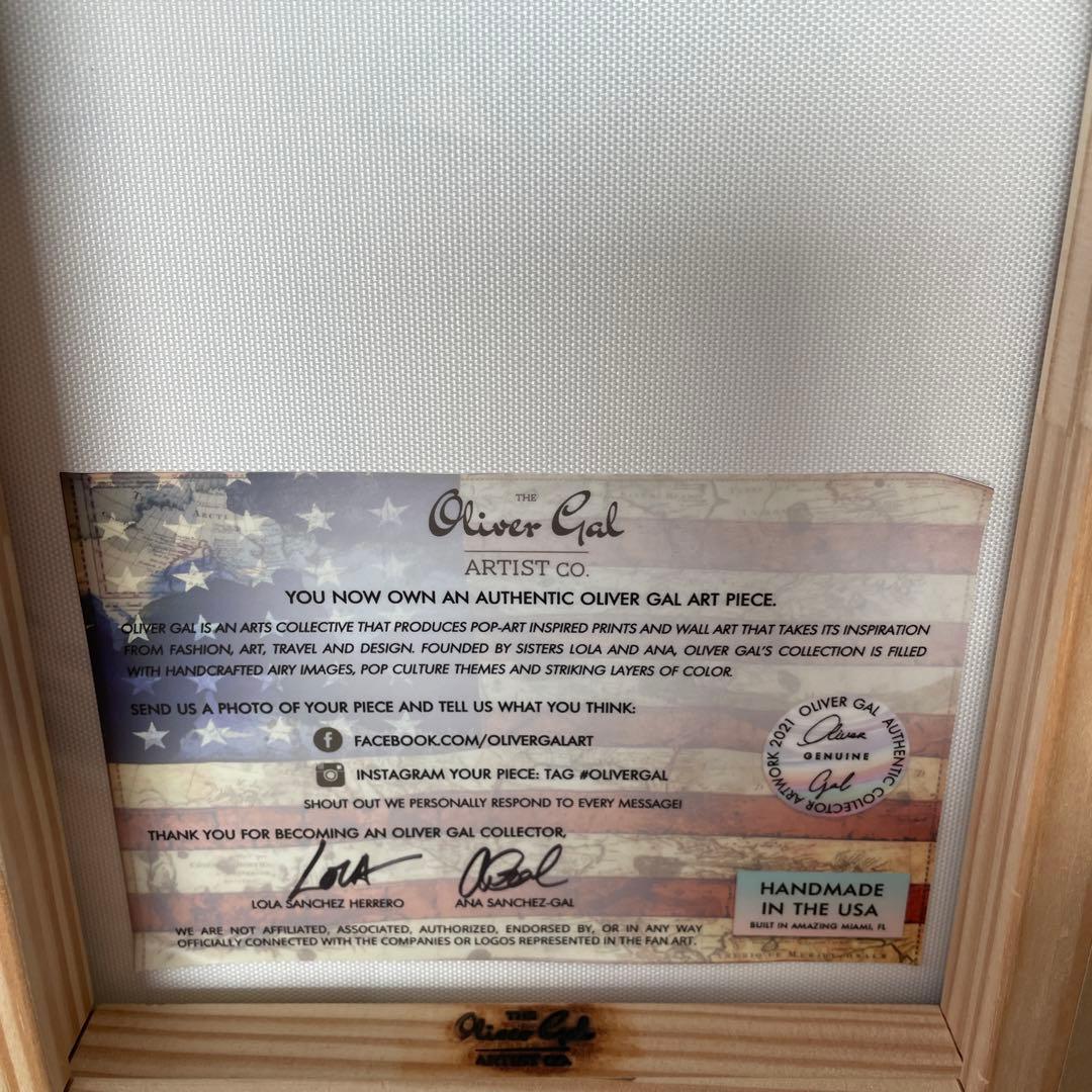 超美品♡オリバーガル新作 正規品 アート 絵