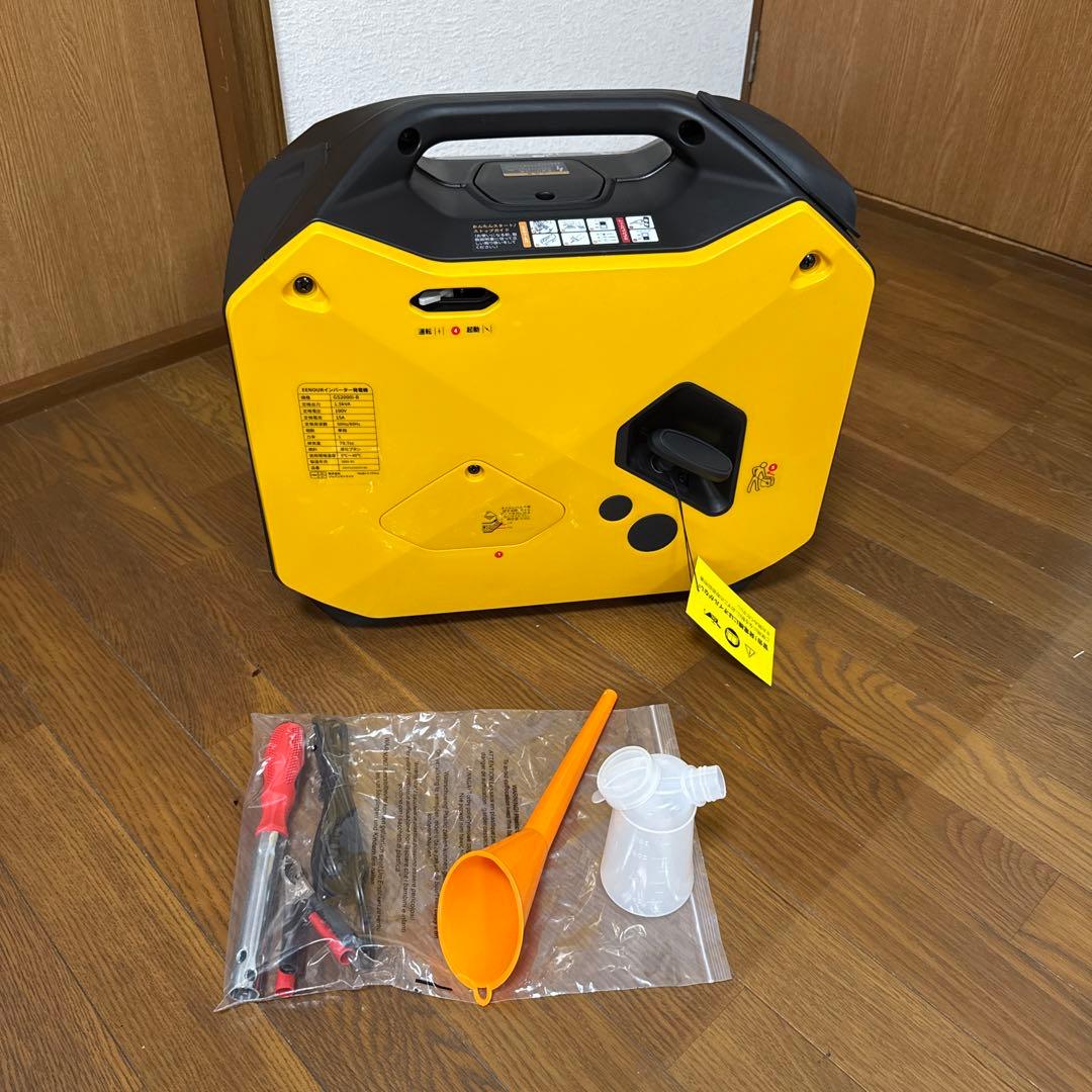 未使用品！★EENOUR イーノウ 発電機 GS1800i-B カセットボンベ式