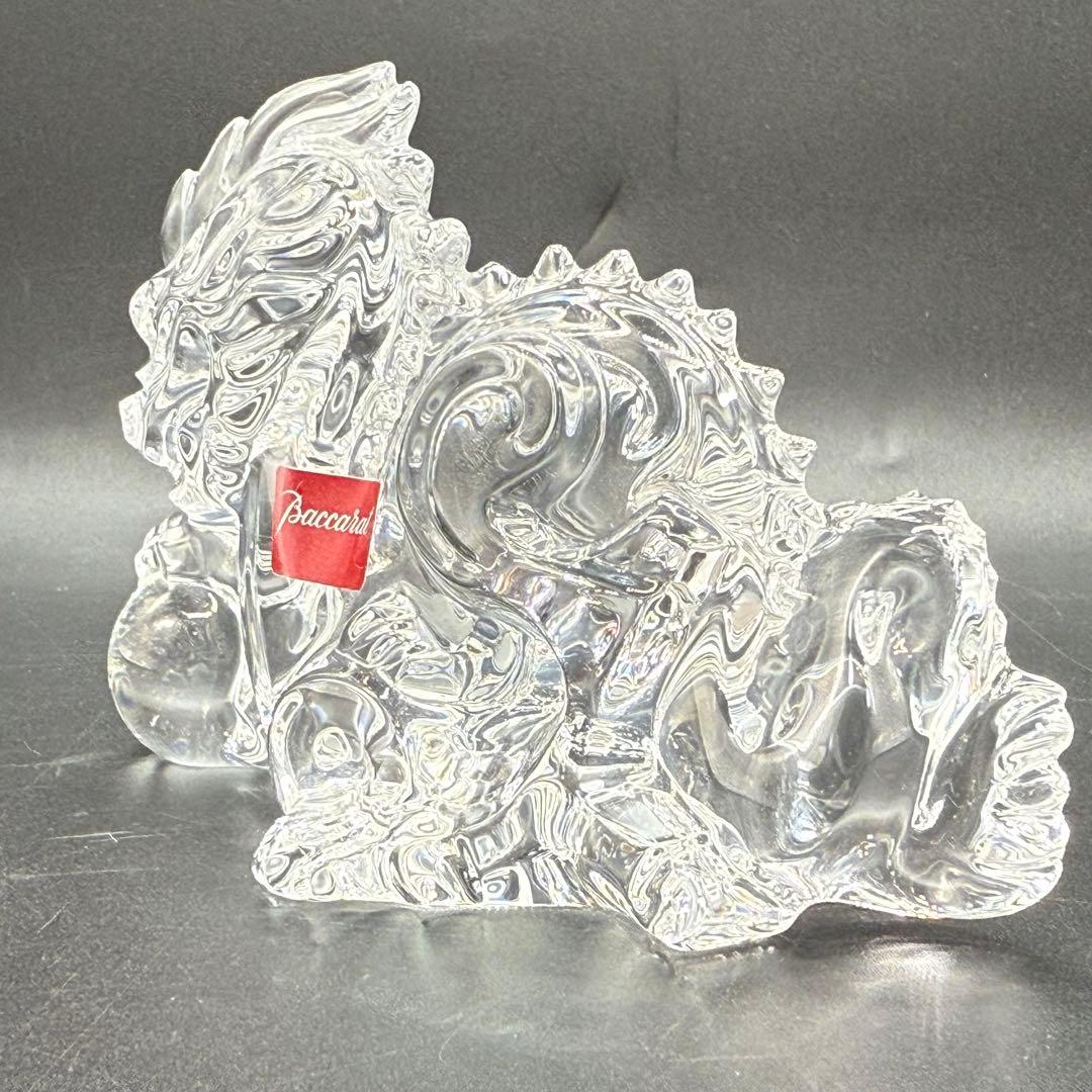 Baccarat 干支 辰年 クリスタル フィギュリン