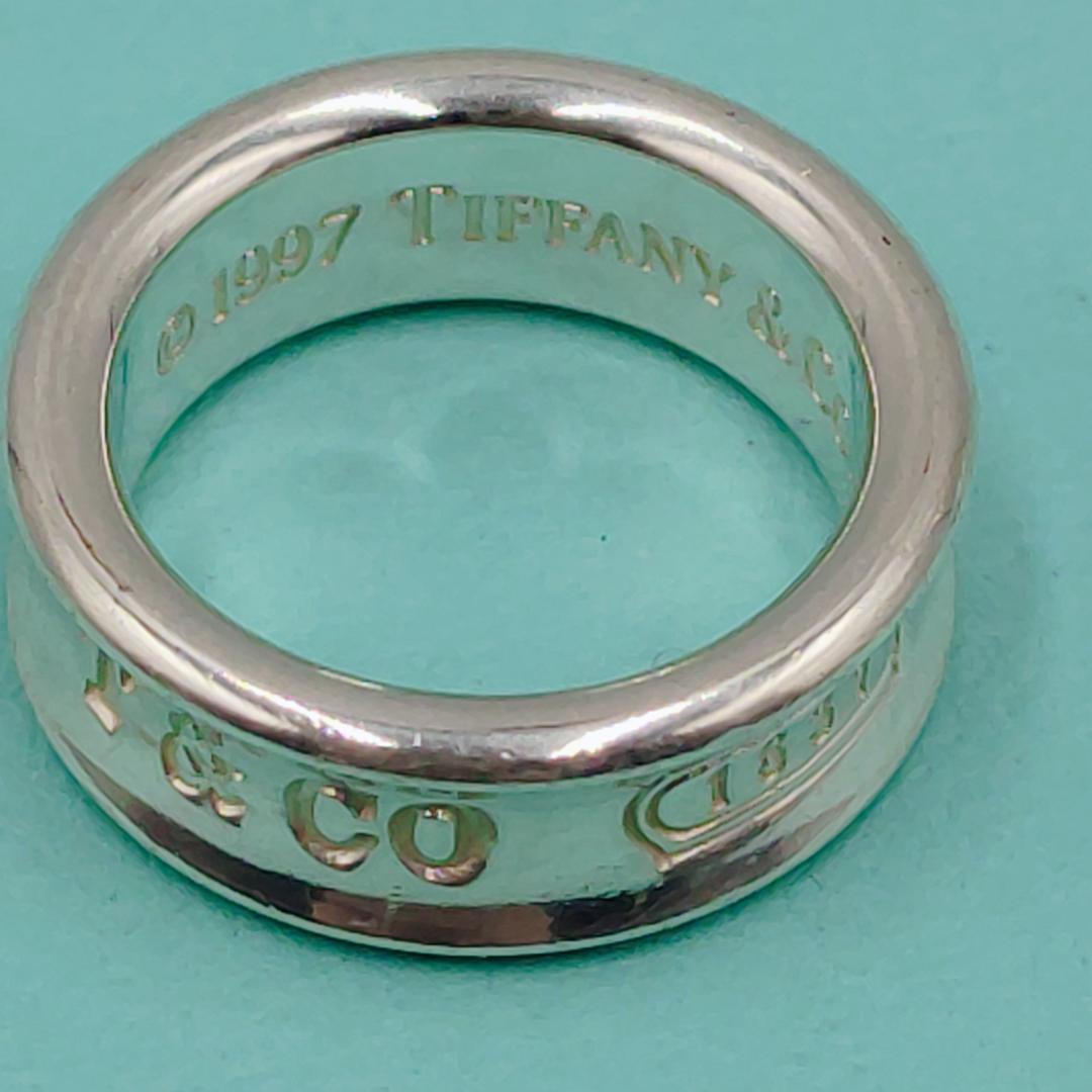 美品【リペア済み】Tiffany & Co　ティファニー 　ナローリング 10号
