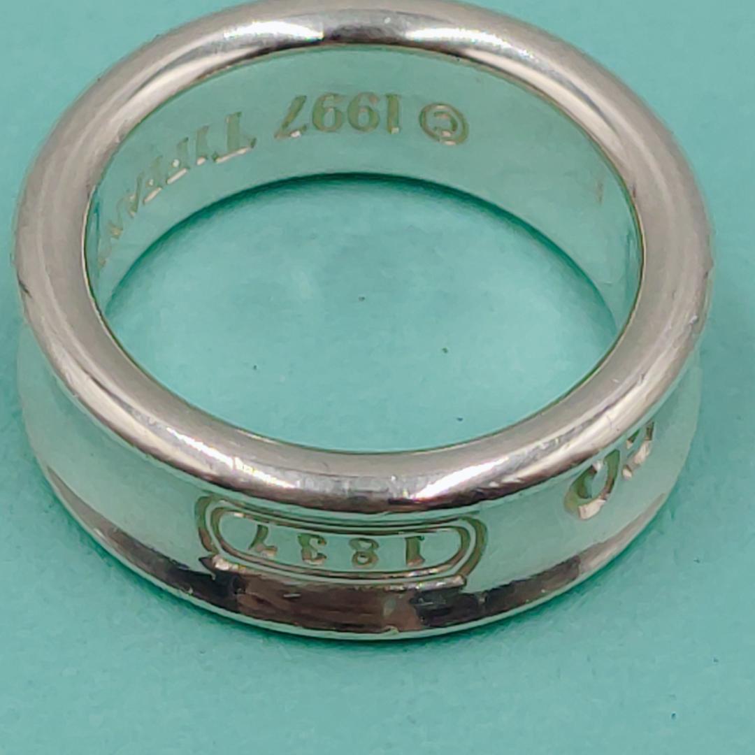 美品【リペア済み】Tiffany & Co　ティファニー 　ナローリング 10号