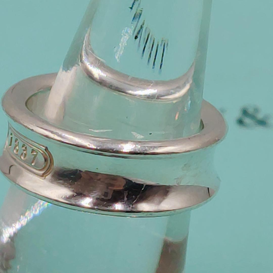 美品【リペア済み】Tiffany & Co　ティファニー 　ナローリング 10号