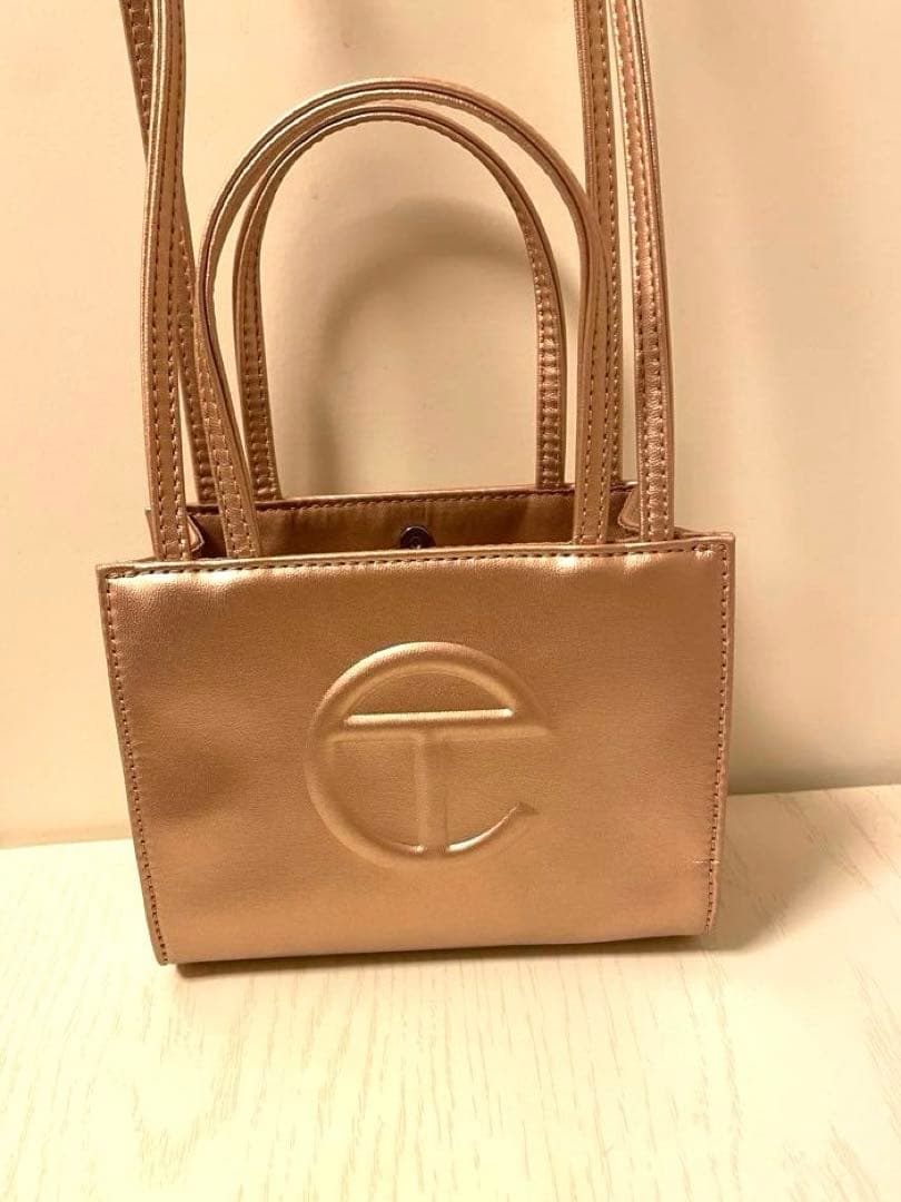 Telfar テルファー　ミニトートバッグ copper