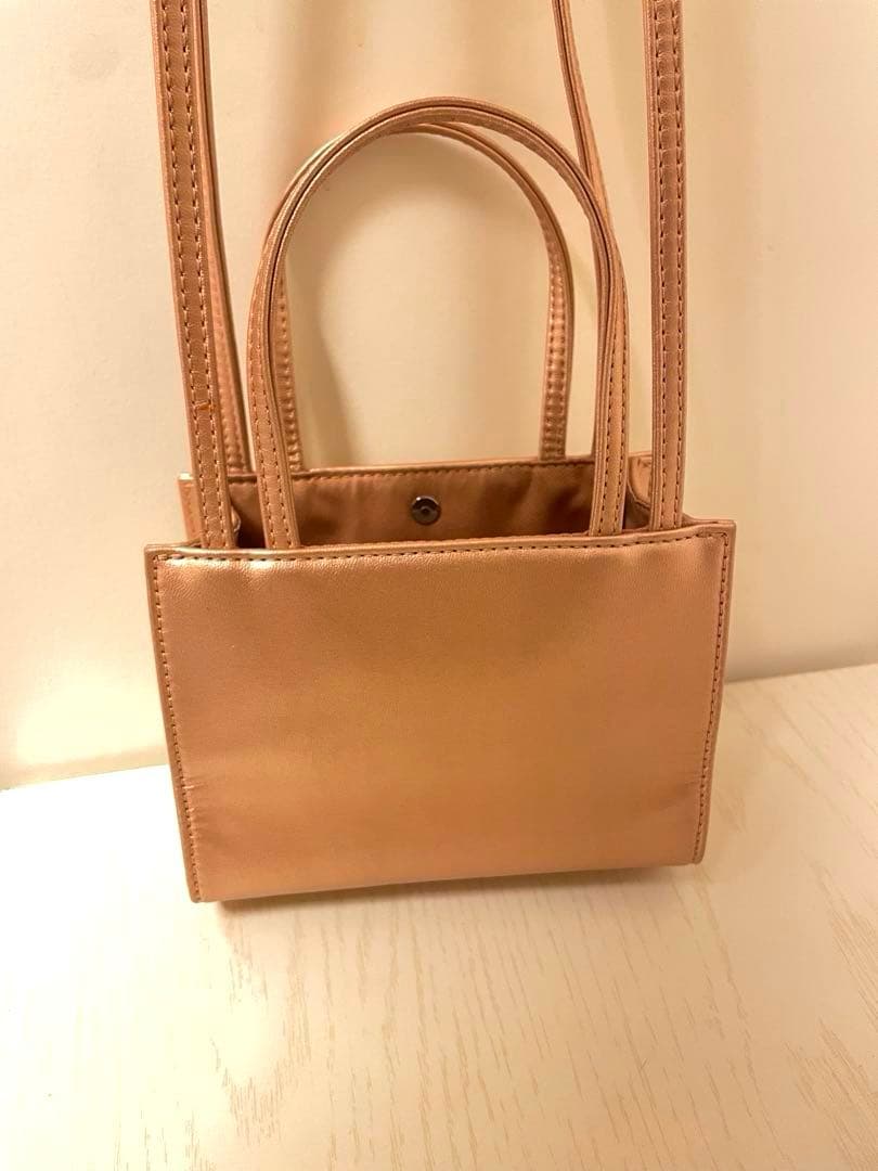 Telfar テルファー　ミニトートバッグ copper