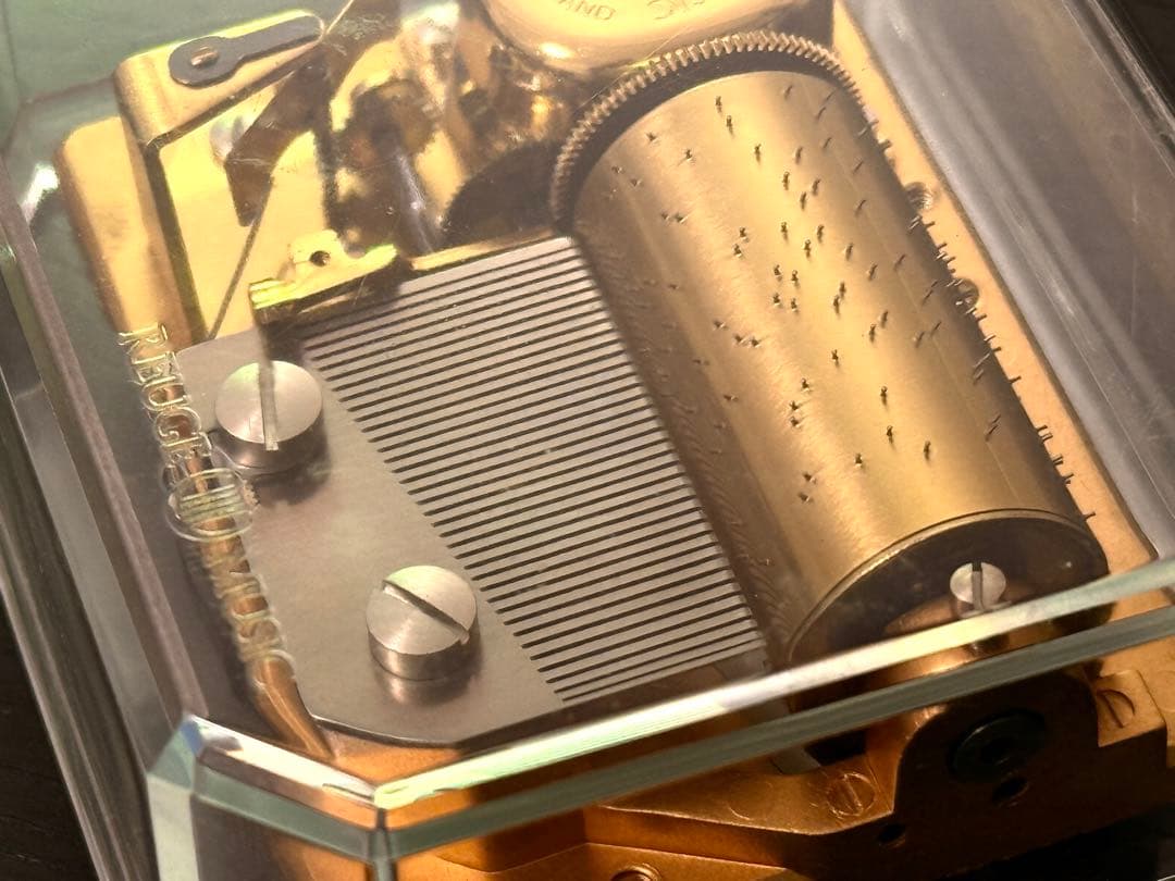 REUGE リュージュ オルゴール 36弁 アクリルケース 美品