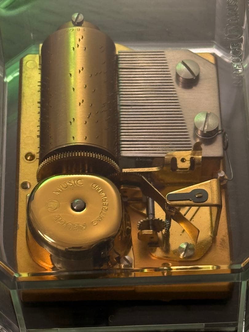 REUGE リュージュ オルゴール 36弁 アクリルケース 美品