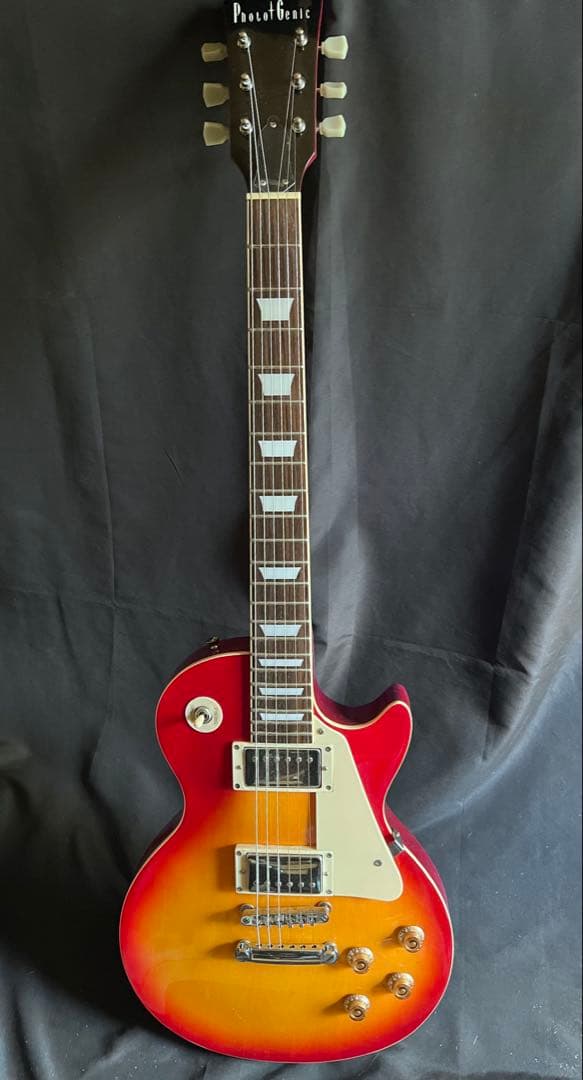 値下げPhotoGenic レスポールタイプ　チェリーサンバースト LP-260