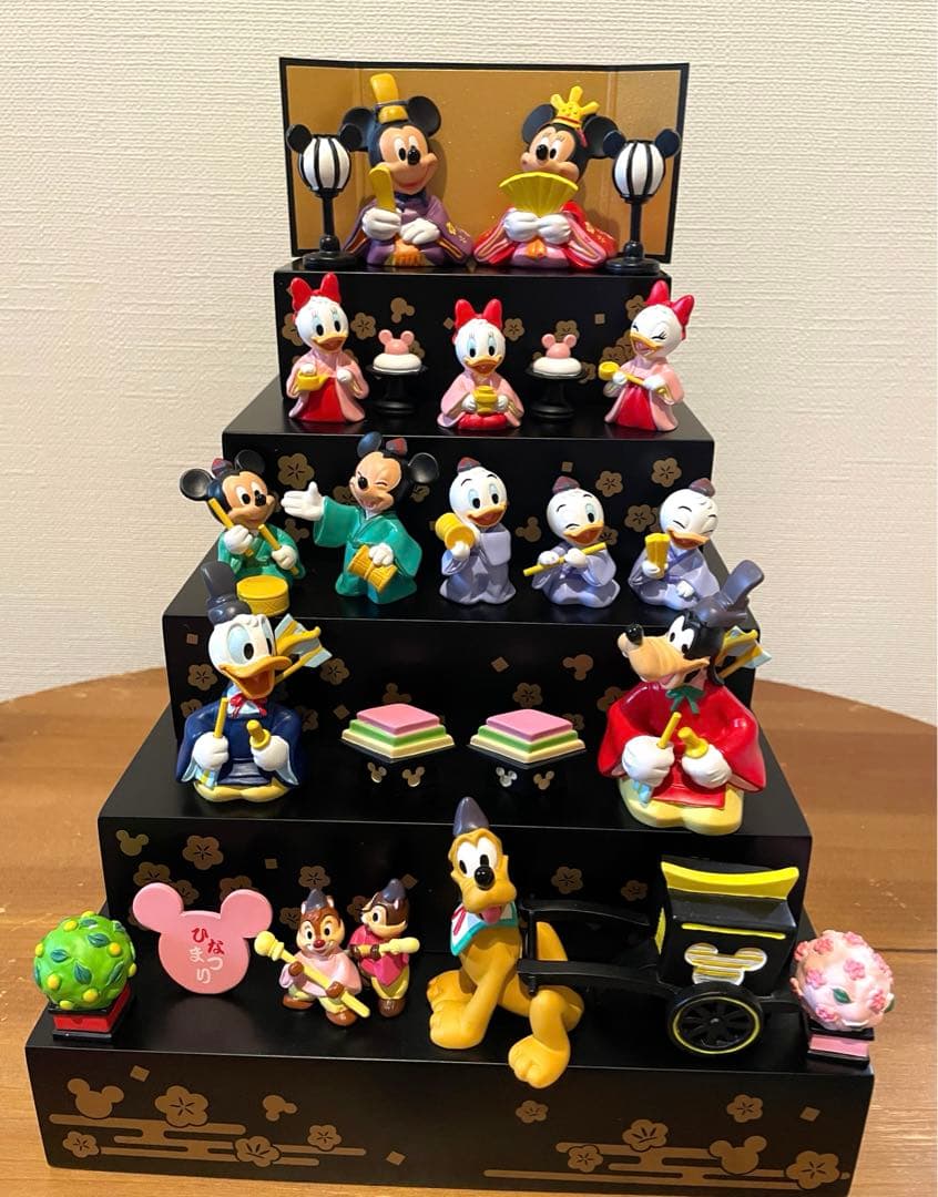 ディズニー　ミッキー&フレンズ ひな祭り 雛人形セット