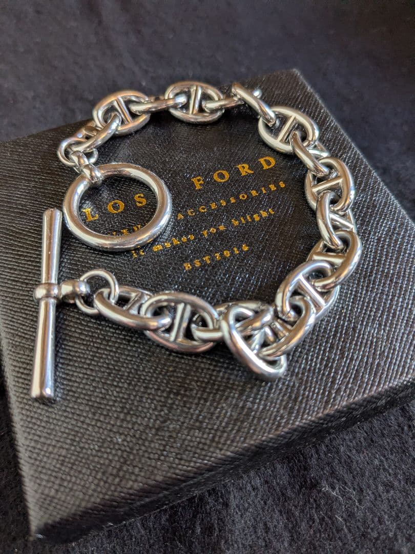 LOSE FORD 316L ANCHOR BRACELET（10MM）#B34