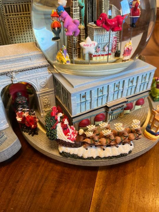 【美品】メイシーズ　ミュージカルウォーターグローブ