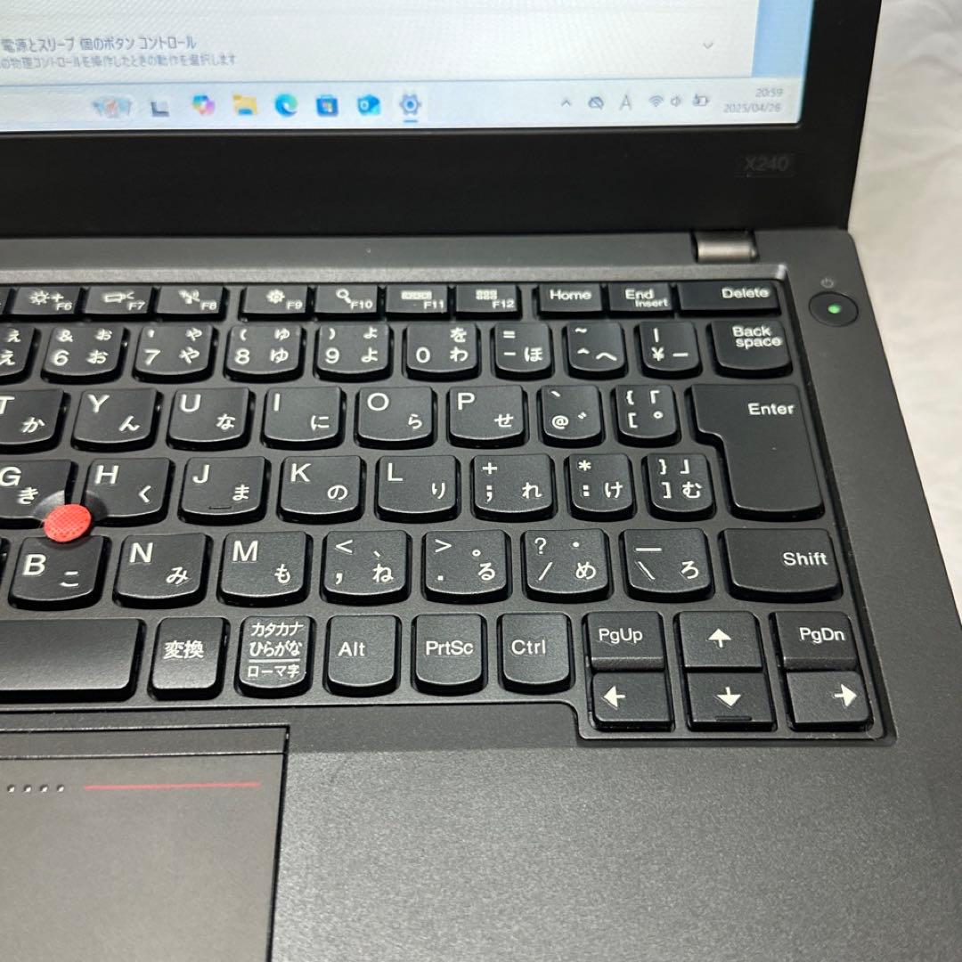 Windowsノート本体 ThinkPad X240 core-i5 8G/250G Windows11