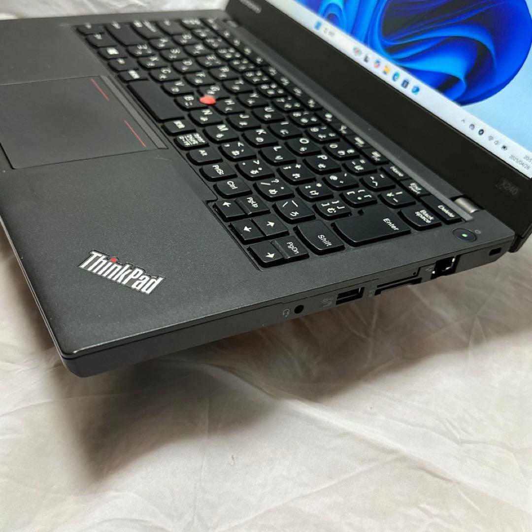 Windowsノート本体 ThinkPad X240 core-i5 8G/250G Windows11